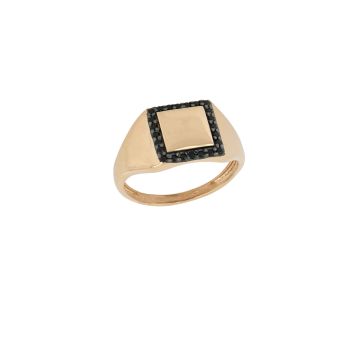 Anello da mignolo con zirconi