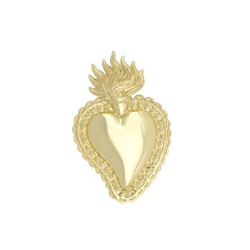 Sacred heart pendant