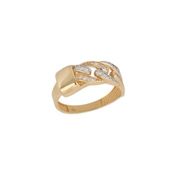 Anello con zirconi