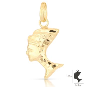 Pendente a forma di Nefertiti