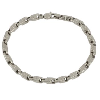 Hollow bar bracelet