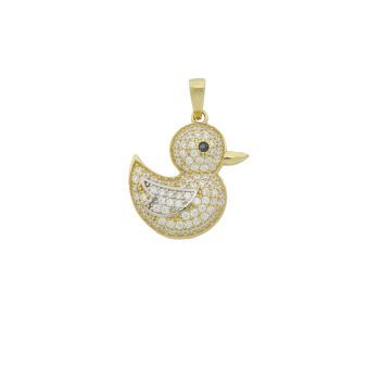 Duck shaped pendant