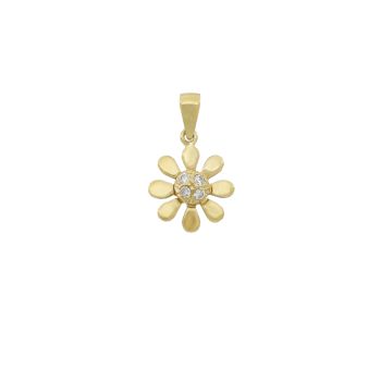 Flower shaped pendant