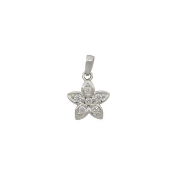 Flower shaped pendant