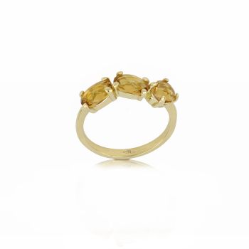 Anello con pietre azzurre