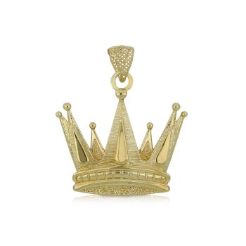 Crown shaped pendant