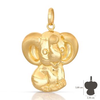 Pendente a forma di elefante