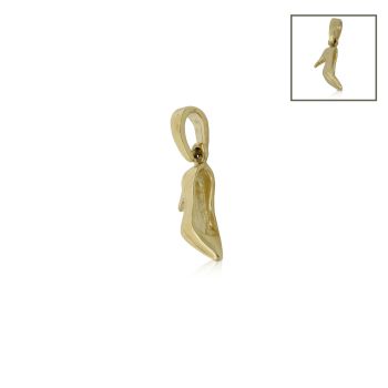 Pendente Scarpa con tacco giallo
