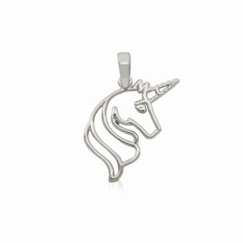 Pendente Unicorno bianco