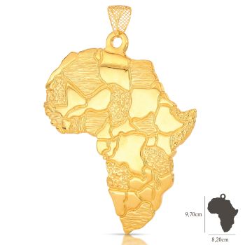 Pendente a Forma di Africa