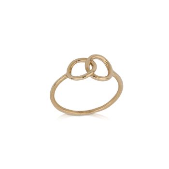 Anello con cerchi rosa