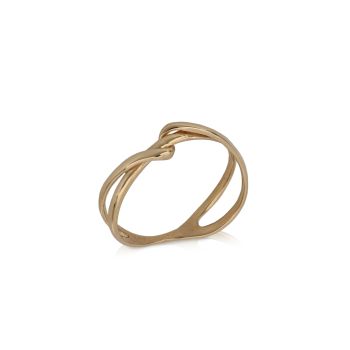 Anello swirl rosa