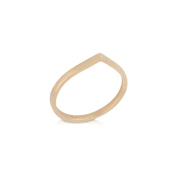 Anello a punta rosa