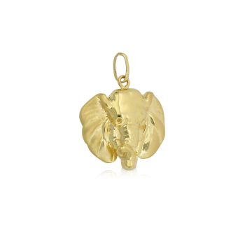 Elephant head shaped pendant