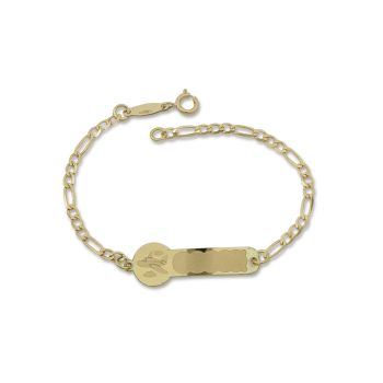 Bracciale con targa 14cm