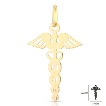 Pendente Bastone alato, Caduceo