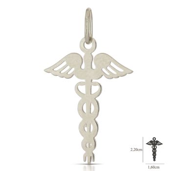 Pendente Bastone alato, Caduceo