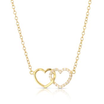 Girocollo con Cuori giallo