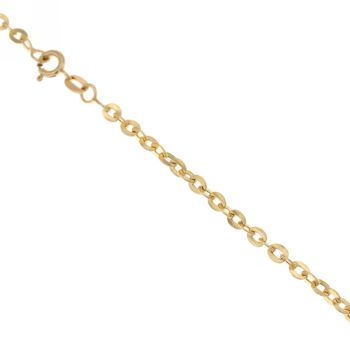 Bracciale maglia brillantata vuota