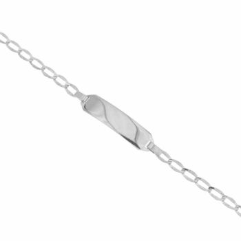 Bracciale con targa 14cm