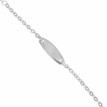 Bracciale con targa 14cm