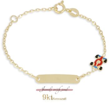Bracciale 9kt con macchina