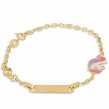 Bracciale con targa 14cm