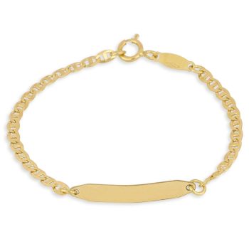 Bracciale con targa 14cm