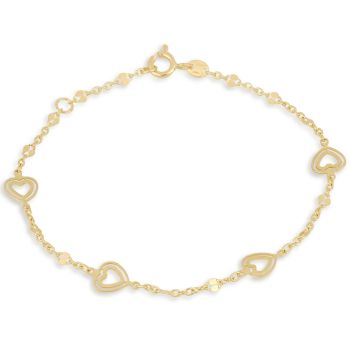 Bracciale con cuore