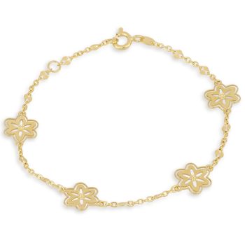 Bracciale con fiore