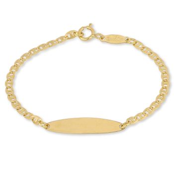 Bracciale con targa 14cm