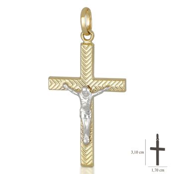 Croce scatolata con Cristo