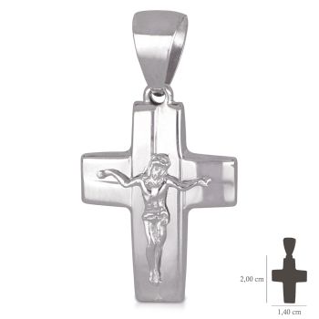 Croce scatolata con Cristo
