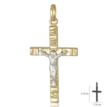 Croce scatolata con Cristo