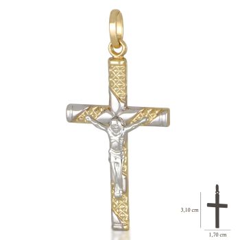 Croce scatolata con Cristo