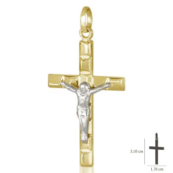 Croce scatolata con Cristo