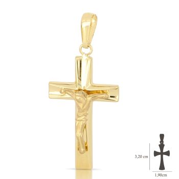 Croce gialla scatolata
