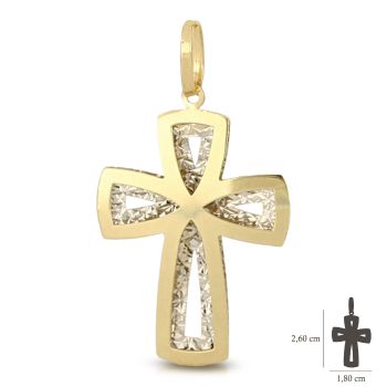 Croce a lastra senza Cristo
