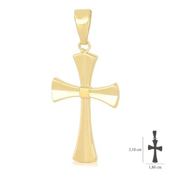 Croce scatolata gialla