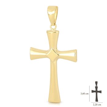 Croce scatolata gialla