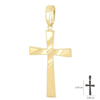 Croce scatolata gialla