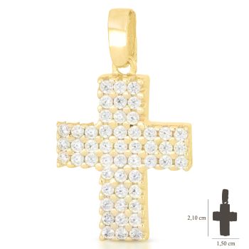 Croce con zirconi
