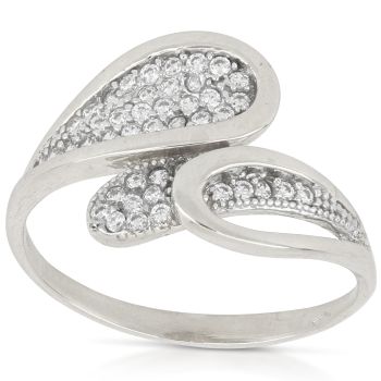 Anello con zirconi