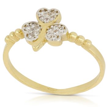 Anello con zirconi