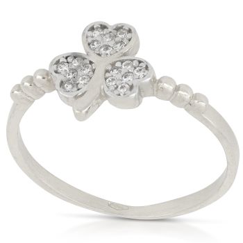 Anello con zirconi
