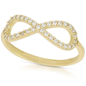 Anello con zirconi