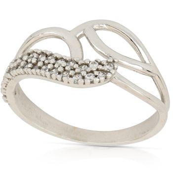 Anello con zirconi