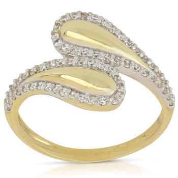 Anello con zirconi