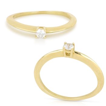 Anello solitario