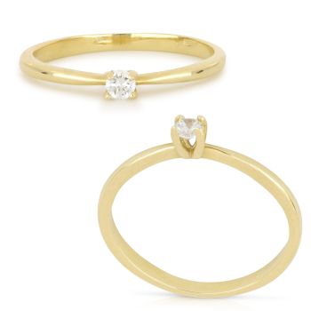 Anello solitario